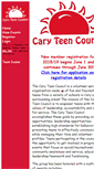 Mobile Screenshot of caryteencouncil.com